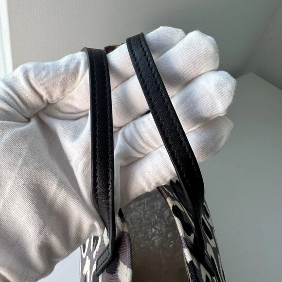 Auth GUCCI leopard Hand Bag Tote Bag - Picture 5 of 11
